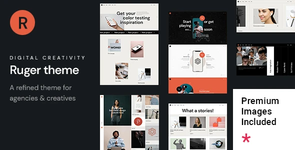 Ruger – Digital Agency and Portfolio WordPress Theme